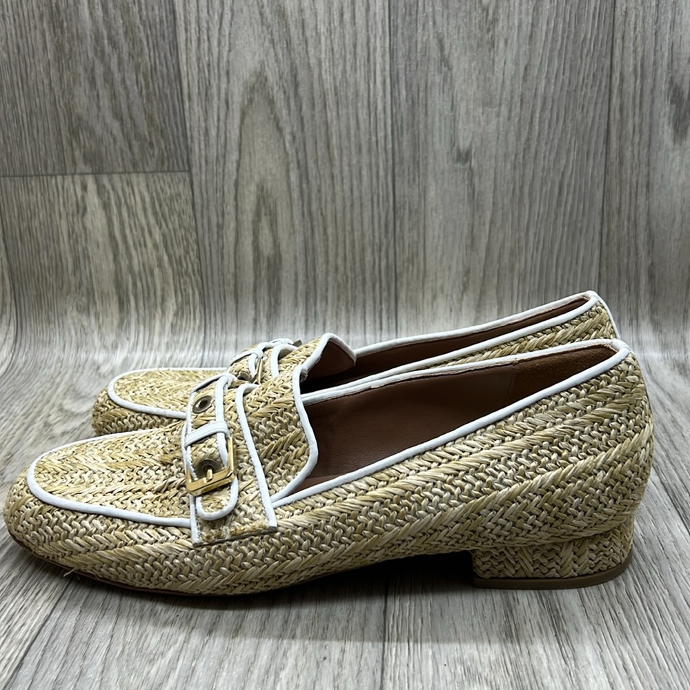 LAURENCE DACADE Rufus Raffia Loafers - Picture 5 of 12